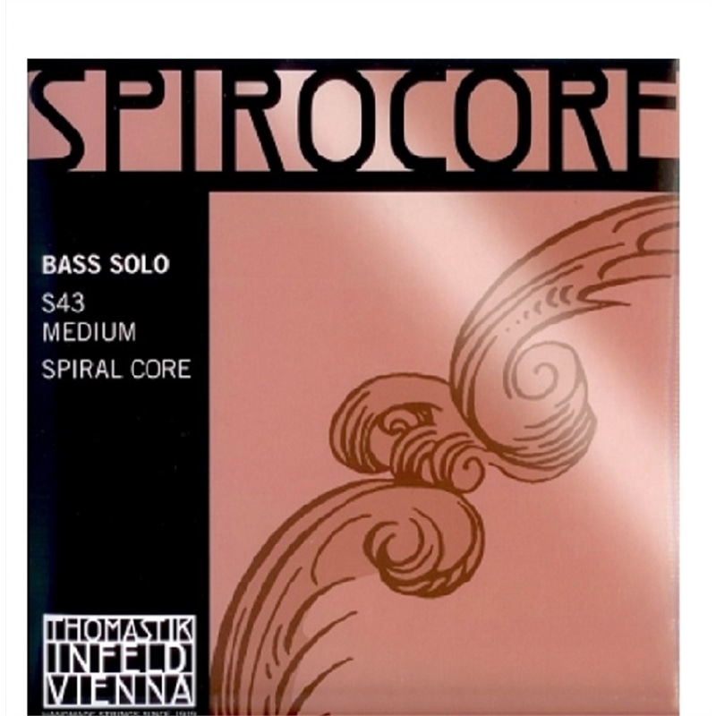 JOGO CORDAS THOMASTIK SPIROCORE SOLO CONTRABAIXO 3/4 - THOMASTIK