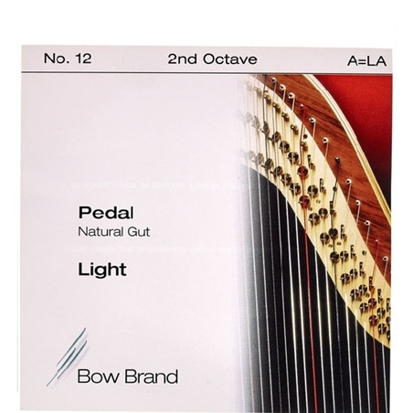 CORDA HARPA 2ªOITAVA Nº12 TRIPA PEDAL - BOW BRAND