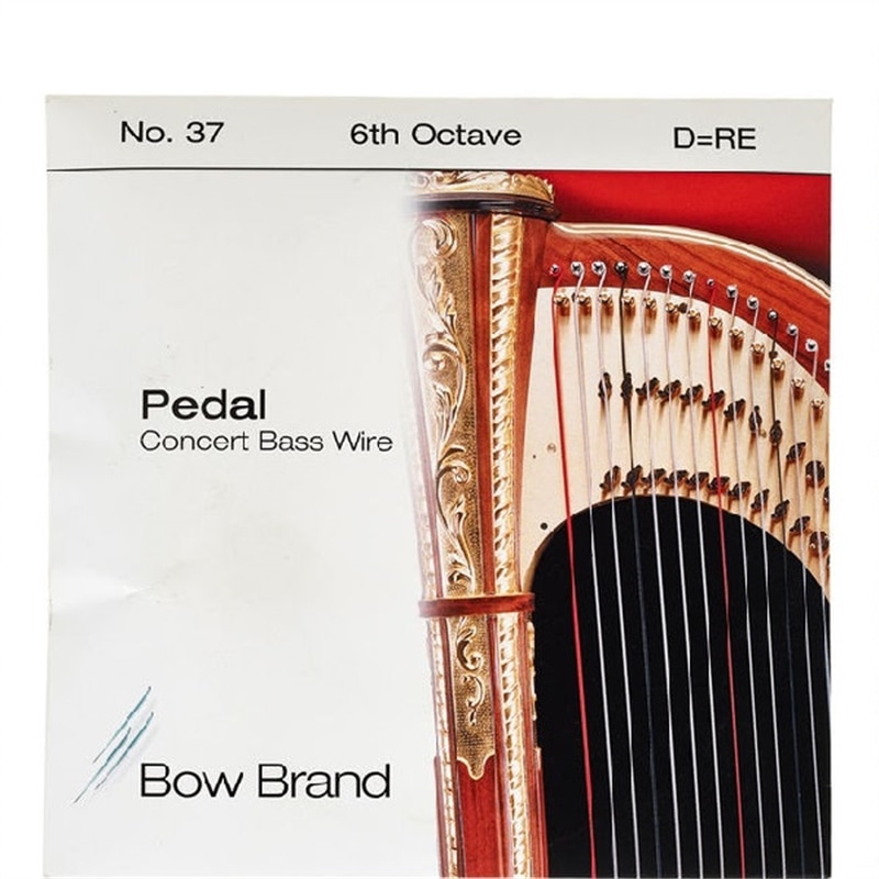 CORDA HARPA 6ªOITAVA Nº37 METAL PEDAL - BOW BRAND