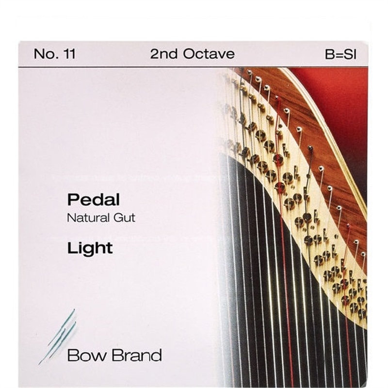 CORDA HARPA 2ªOITAVA Nº11 TRIPA PEDAL - BOW BRAND
