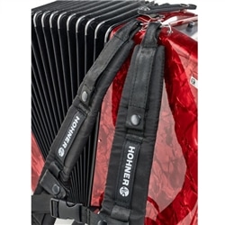 ACORDEÃO HOHNER BRAVO III 72 BX VERMELHO SILENTKEY - HOHNER