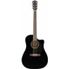 GUIT ELECT ACUST FENDER CD-60SCE BLK WN - FENDER