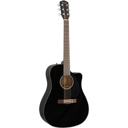 GUIT ELECT ACUST FENDER CD-60SCE BLK WN - FENDER