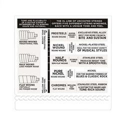 JOGO CORDAS BX D ADDARIO ESXL-170 DOUBLE BALL END - D´ADDARIO