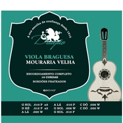 JOGO CORDAS GUITARRA BRAGUESA - DRAGÃO