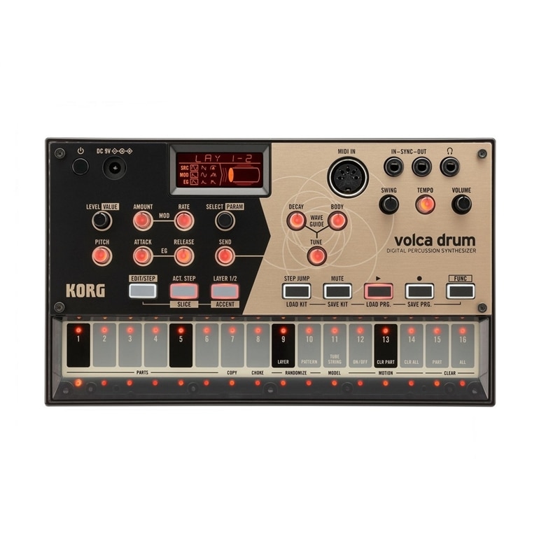 CAIXA RITMOS KORG VOLCA-DRUM - KORG