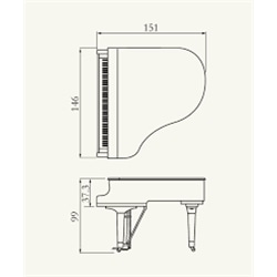 PIANO YAMAHA GB1K PE - YAMAHA