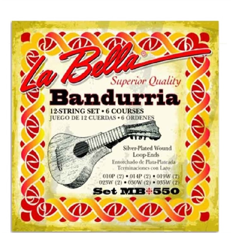 JOGO CORDAS LA BELLA BANDURRIA MB-550 - DIVERSOS