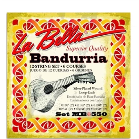 JOGO CORDAS LA BELLA BANDURRIA MB-550 - DIVERSOS