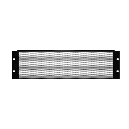 PAINEL 19" 3U ADAM HALL 87223VR - VENTILAÇÃO - ADAM HALL