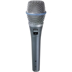 MICROFONE SHURE BETA 87A - 157512790