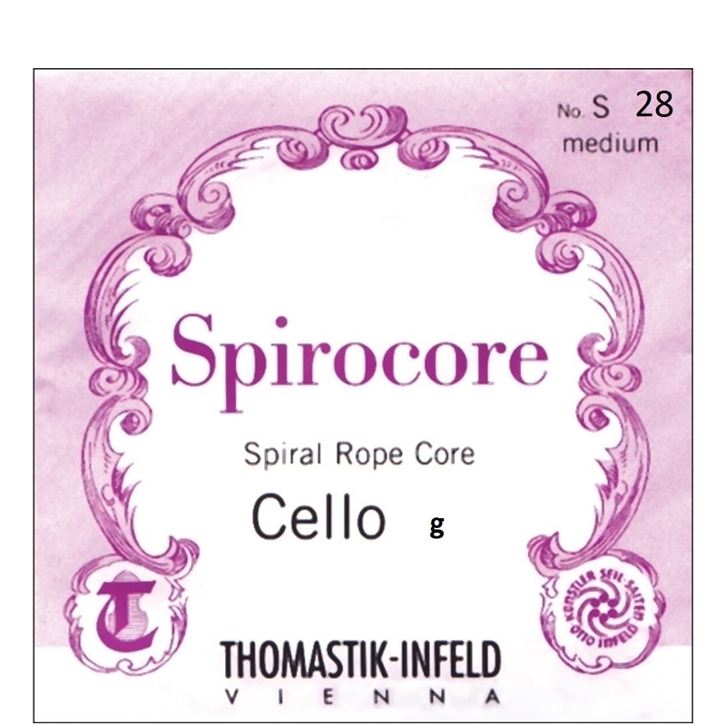 CORDA THOMASTIK VIOLONCELO 3ªSOL SPIROCORE S-28 - THOMASTIK