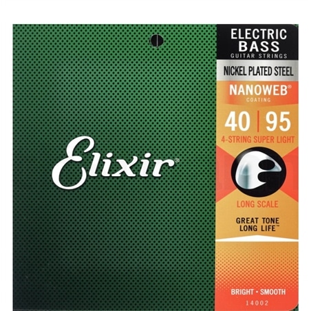 JOGO CORDAS BX ELIXIR NANOWEB SUPER LIGHT 40/95 - ELIXIR