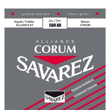 JOGO CORDAS SAVAREZ 500AR NT CORUM - SAVAREZ