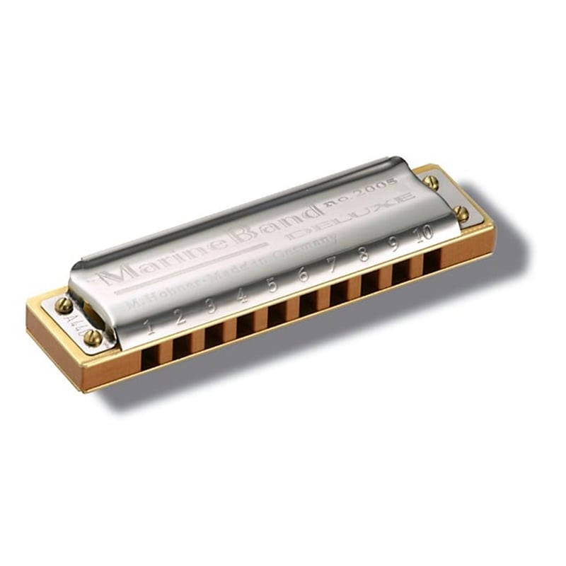 HARMONICA HOHNER MARINE BAND DELUXE Eb - HOHNER