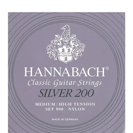 JOGO CORDAS HANNABACH E-900-MHT SILVER 200 - HANNABACH