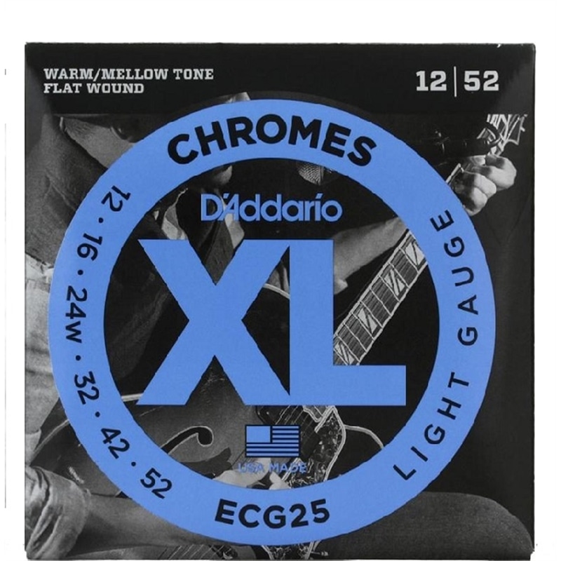 JOGO CORDAS D ADDARIO ECG-25 - D´ADDARIO
