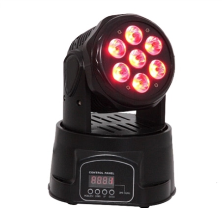 MOVING HEAD MINI LEDMV710RGBW - VSOUND
