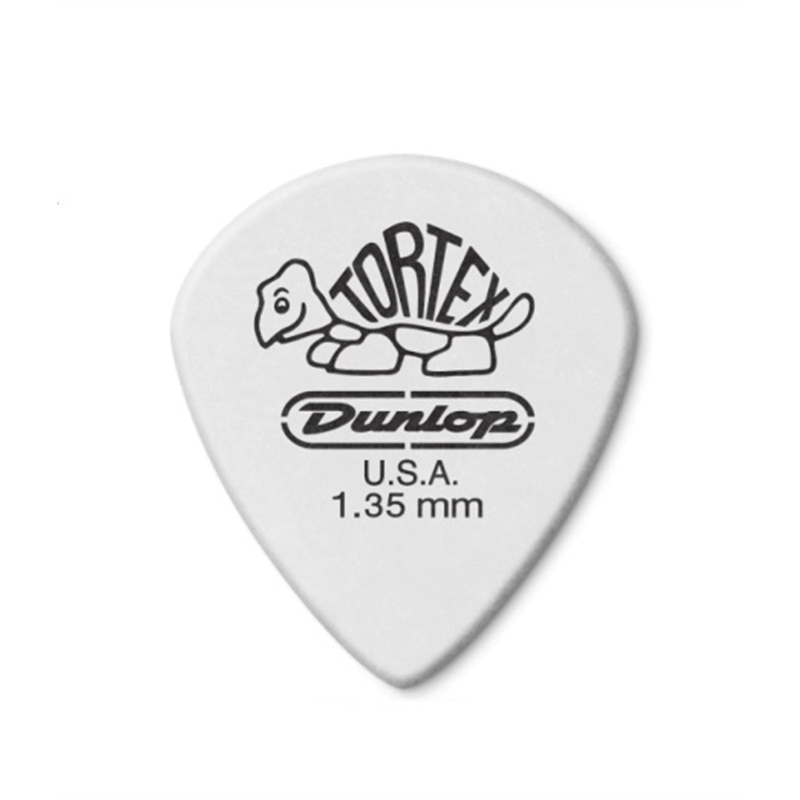 PALH JIM DUNLOP TORTEX WHITE JAZZ III 1,35 PACK 12 UN - JIM DUNLOP