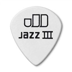 PALH JIM DUNLOP TORTEX WHITE JAZZ III 1,35 PACK 12 UN - JIM DUNLOP