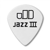 PALH JIM DUNLOP TORTEX WHITE JAZZ III 1,35 PACK 12 UN - JIM DUNLOP