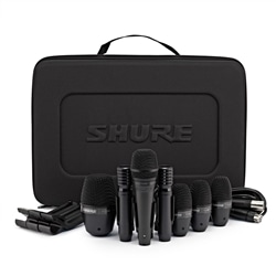 MICROFONE SHURE PGA DRUMKIT 6 - 157513253