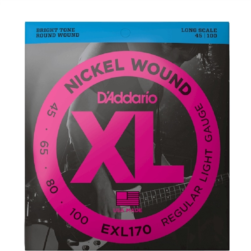 JOGO CORDAS BX D ADDARIO EXL-170 - D´ADDARIO