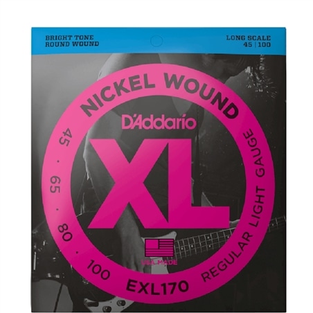 JOGO CORDAS BX D ADDARIO EXL-170 - D´ADDARIO