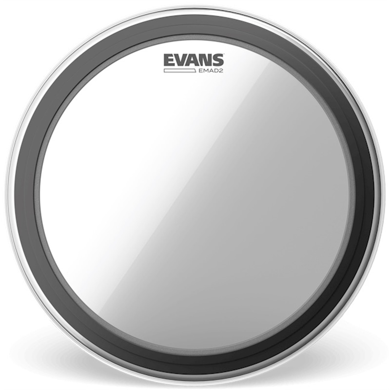 PELE EVANS BATTER BD-22EMAD2 22" CLEAR - EVANS