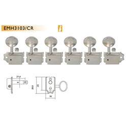JOGO CARRILHÕES DR PARTS GUIT ELECT EMH-3103CR - DR PARTS