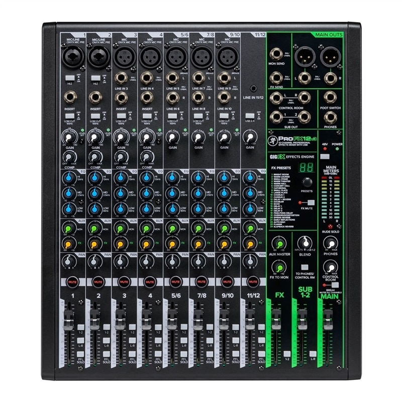 MESA MISTURA MACKIE PROFX 12V3 - MACKIE