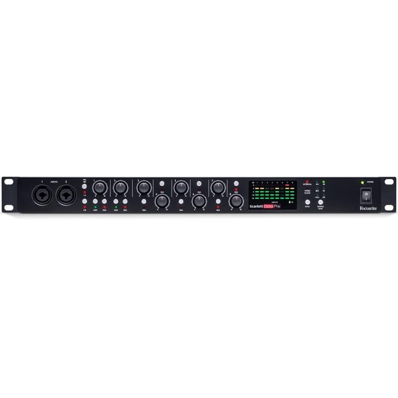 INTERFACE FOCUSRITE SCARLETT OCTOPRE - FOCUSRITE