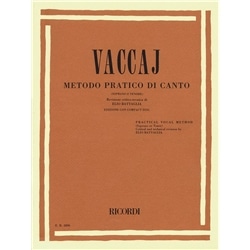 LIVRO CANTO VACCAJ SOPRANO/TENOR - 800000687