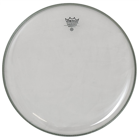 PELE REMO AMBASSADOR CLEAR 12" BA-0312-00 - REMO