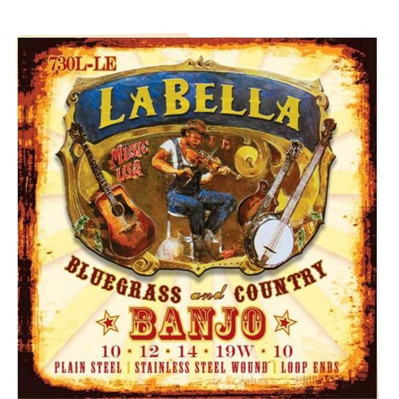 JOGO CORDAS LA BELLA BANJO 730L-LE - DIVERSOS