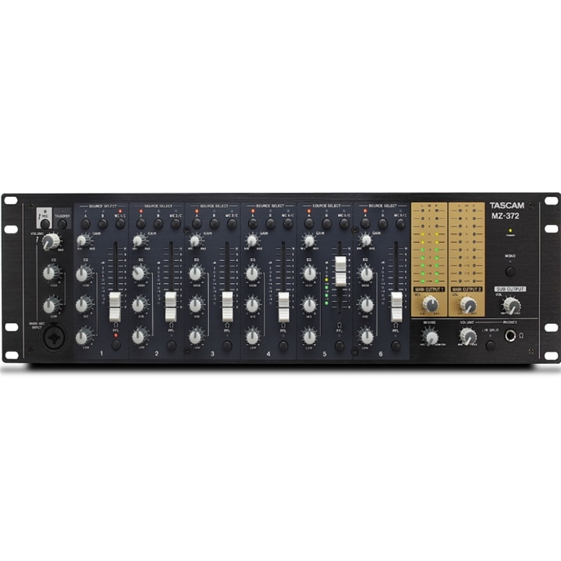 MESA MISTURA TASCAM MZ-372 - TASCAM
