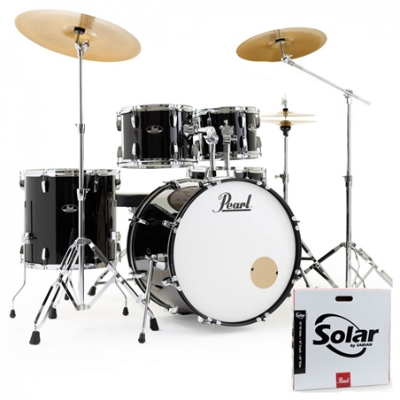 BATERIA PEARL RS505C/C31 JET BLACK SOLAR SABIAN SET - PEARL
