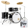 BATERIA PEARL RS505C/C31 JET BLACK SOLAR SABIAN SET - PEARL