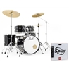BATERIA PEARL RS505C/C31 JET BLACK SOLAR SABIAN SET - PEARL