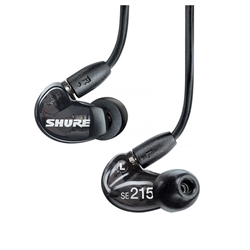 AUSCULTADOR IN-EAR SHURE SE-215K - 957507841