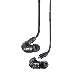 AUSCULTADOR IN-EAR SHURE SE-215K - SHURE