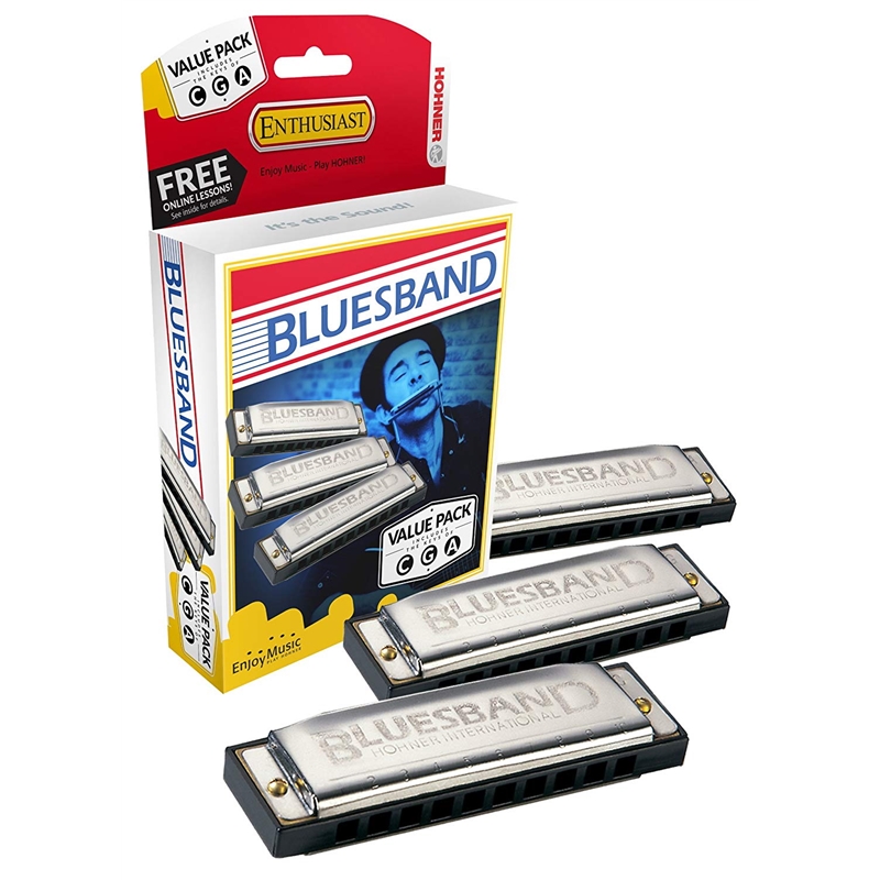 HARMONICA HOHNER BLUES BAND VALUE PACK CGA 559/20 - HOHNER