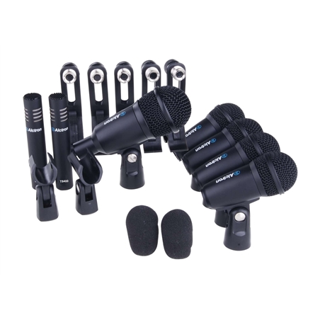 KIT MICROFONE ALCTRON PARA BATERIA T-8400 - 978911072