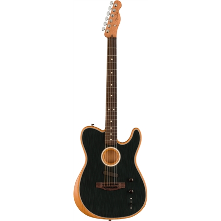 GUIT ELECT ACUST FENDER ACOUSTASONIC PLAYER TELECASTER BLK - FENDER