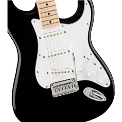 GUIT ELECT FENDER SQ AFFINITY STRAT MN BLK - FENDER