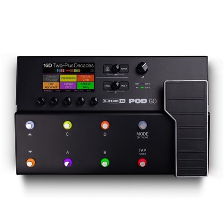 PEDALEIRA LINE 6 POD GO - LINE 6