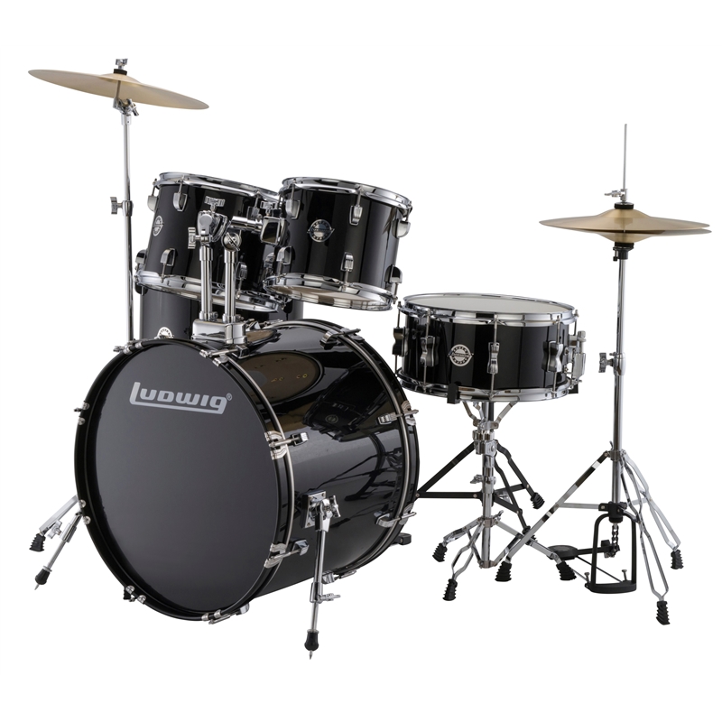 BATERIA LUDWIG LC170 ACCENT FUSE BLACK CORTEX - LUDWIG