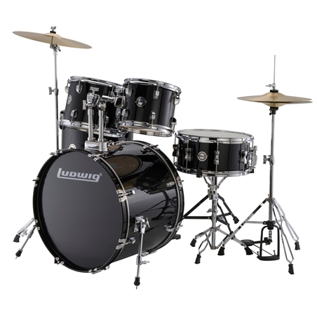 BATERIA LUDWIG LC170 ACCENT FUSE BLACK CORTEX - LUDWIG
