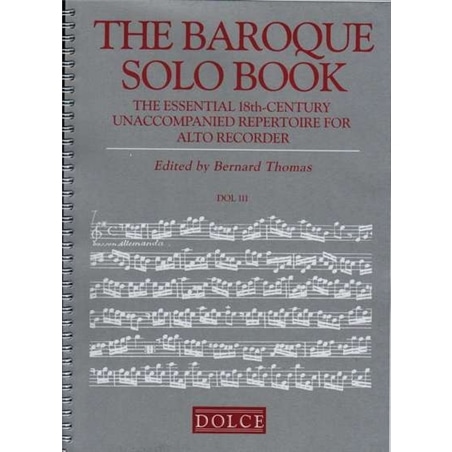 THE BAROQUE SOLO BOOK - 813000001
