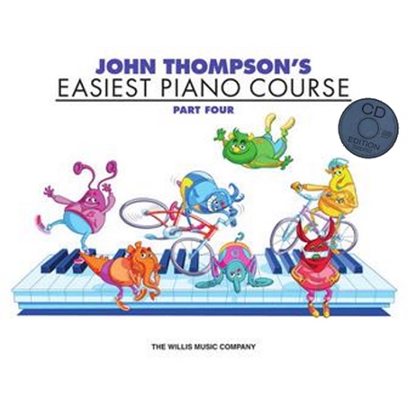 LIVRO JOHN THOMPSON EASIEST PIANO COURSE PARTE 4 - 801700158
